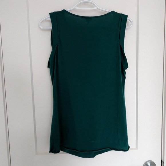 Wilfred Sleeveless Green Tank - Picture 2 of 3